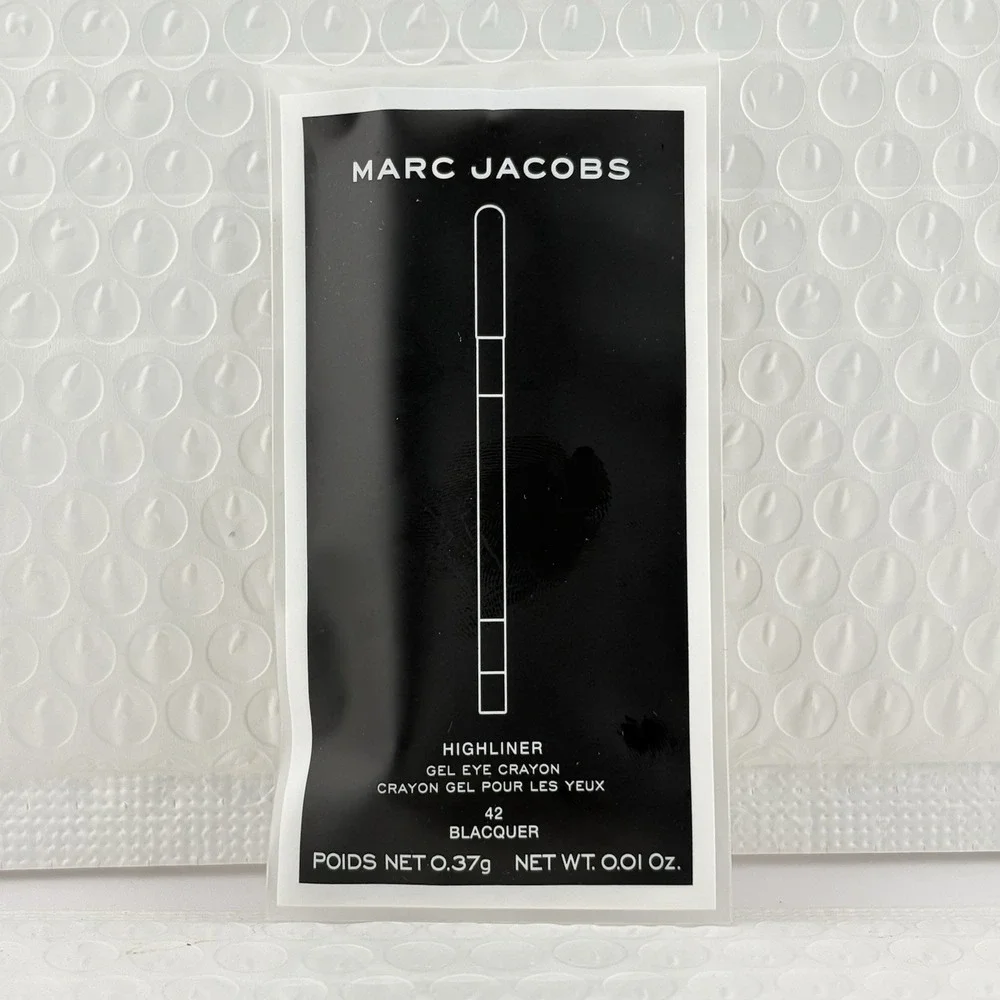 3x Marc Jacobs Highliner Gel Eye Crayon Liner Pencil Eyeliner Blacquer Trvl Sz